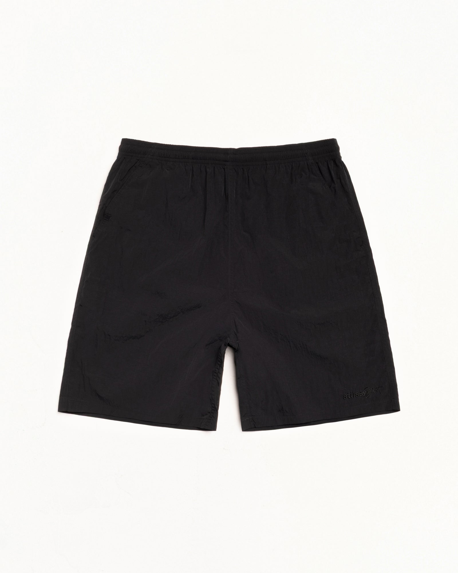 Nylon Court Short – Black | Shorts | Stüssy UK