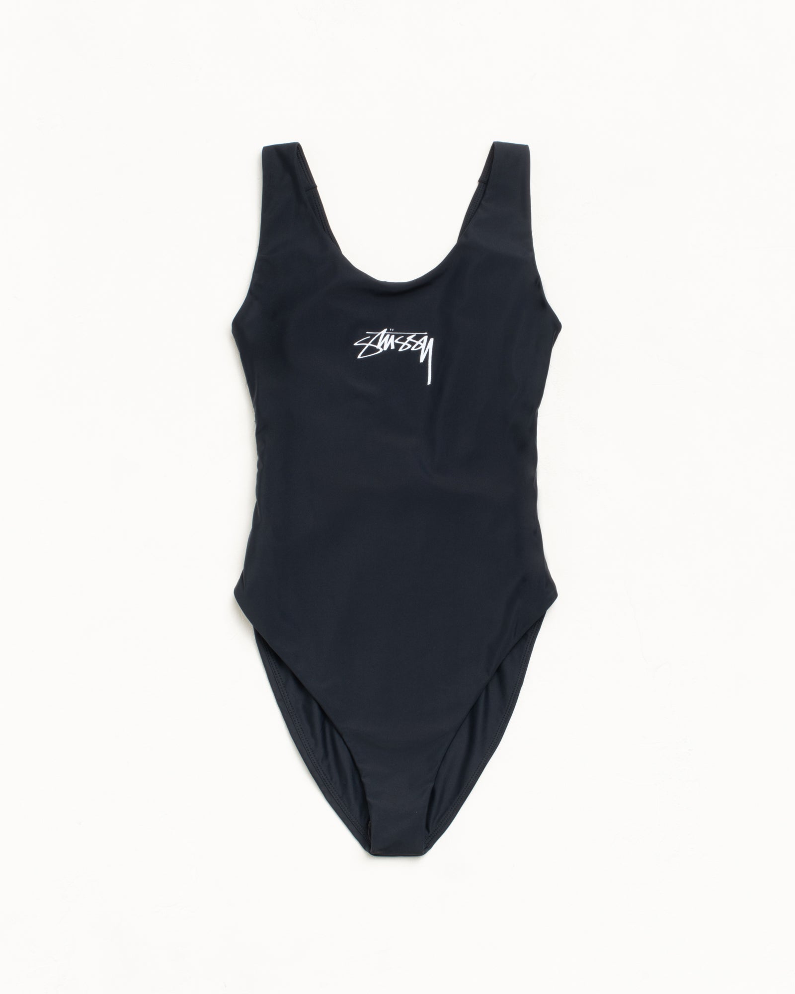 Stüssy Surf Stock One-piece Women's Swimsuit in the colour Black
