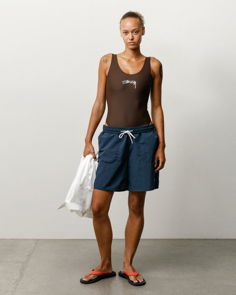 Surf Stock One Piece Womens Regular In Brown