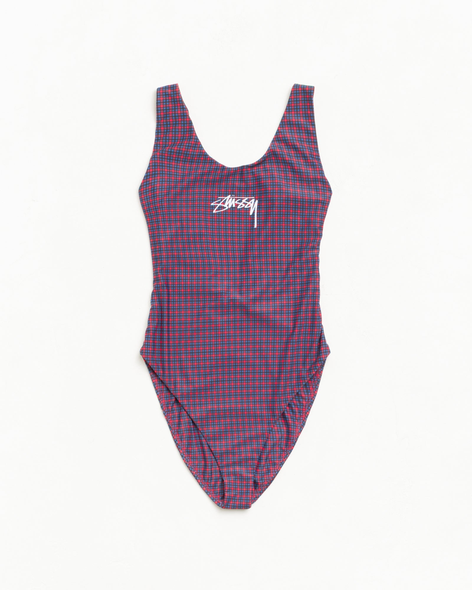 Surf Stock One Piece Womens Sleeveless In Plaid