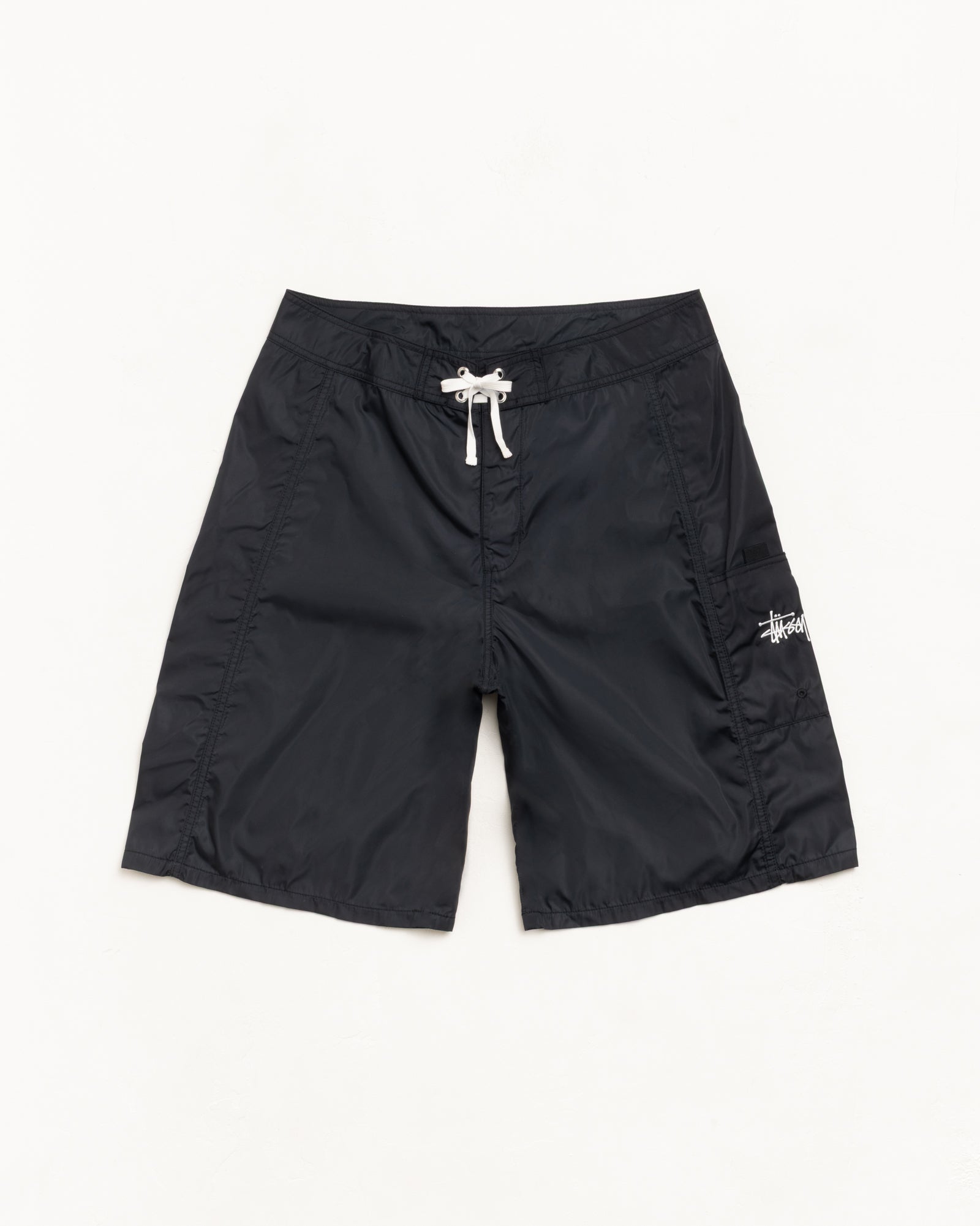 Paneled Board Short – Black | Bottoms | Stüssy UK
