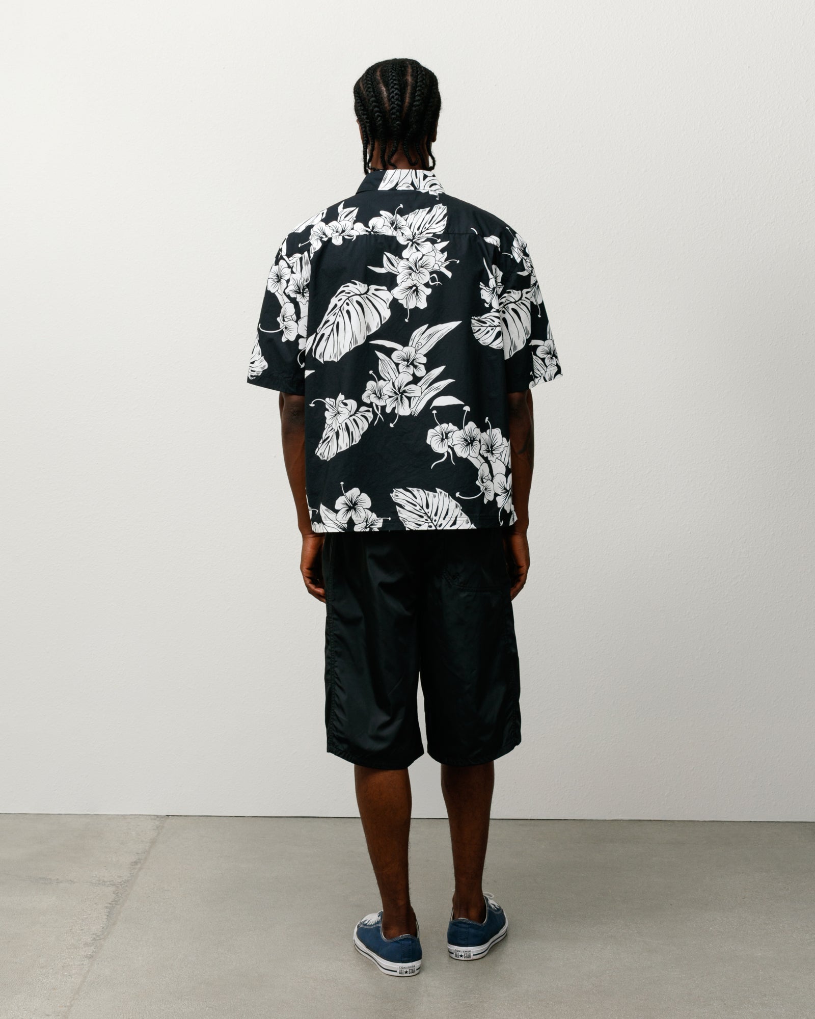 Paneled Board Short – Black | Bottoms | Stüssy UK
