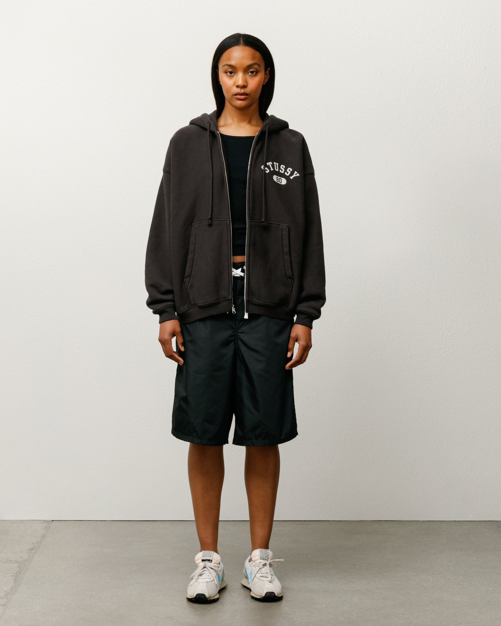 Paneled Board Short – Black | Bottoms | Stüssy UK
