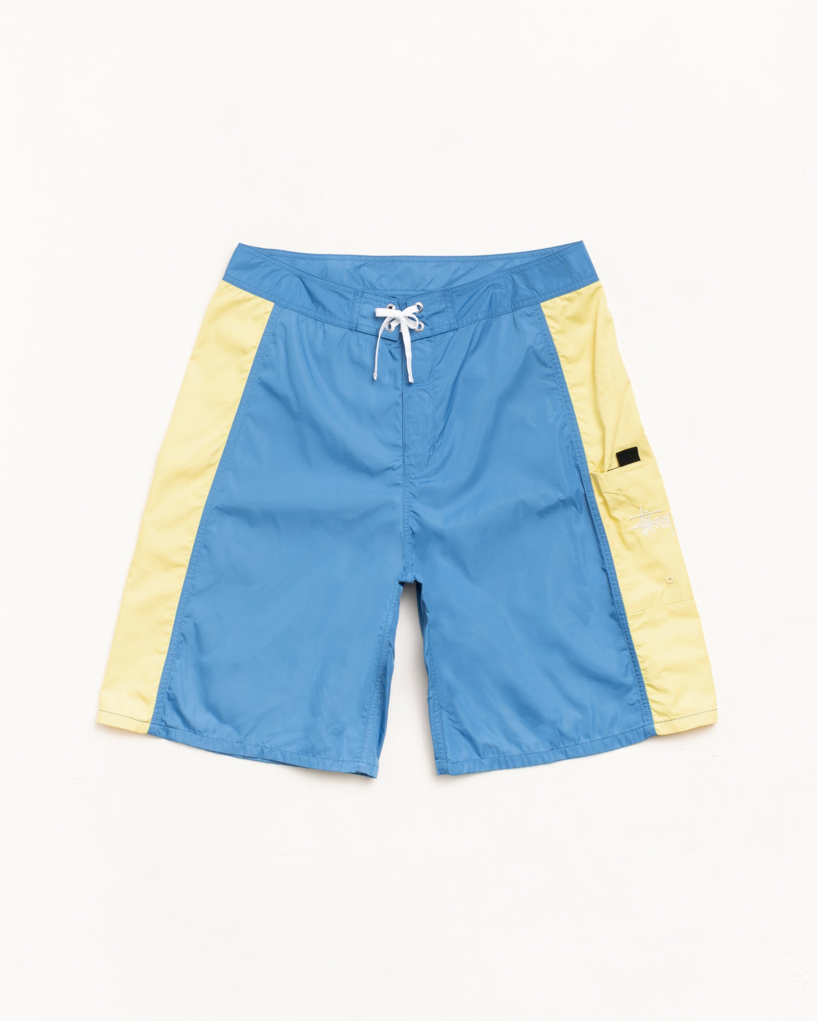 Paneled Board Short Mens Regular In Blue