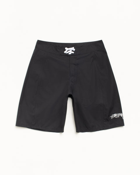 Curved Panel Board Shorts Men's Regular in the colour Black