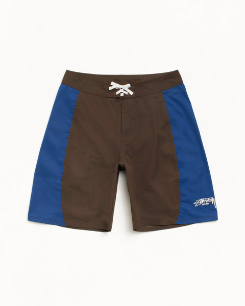 Curved Panel Board Short Bottoms in the colour Brown
