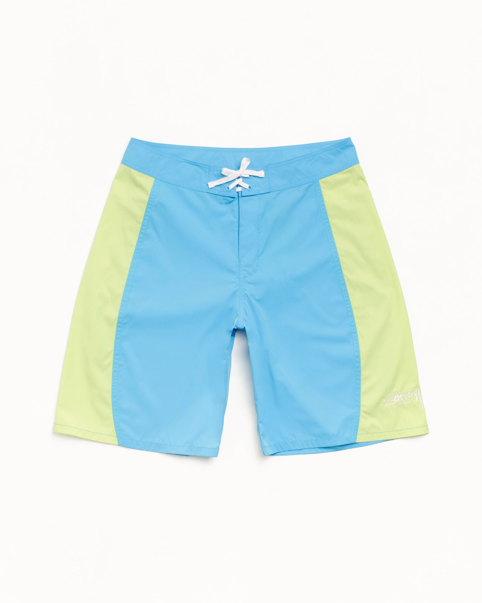 Curved Panel Board Short Mens Regular In Light Blue