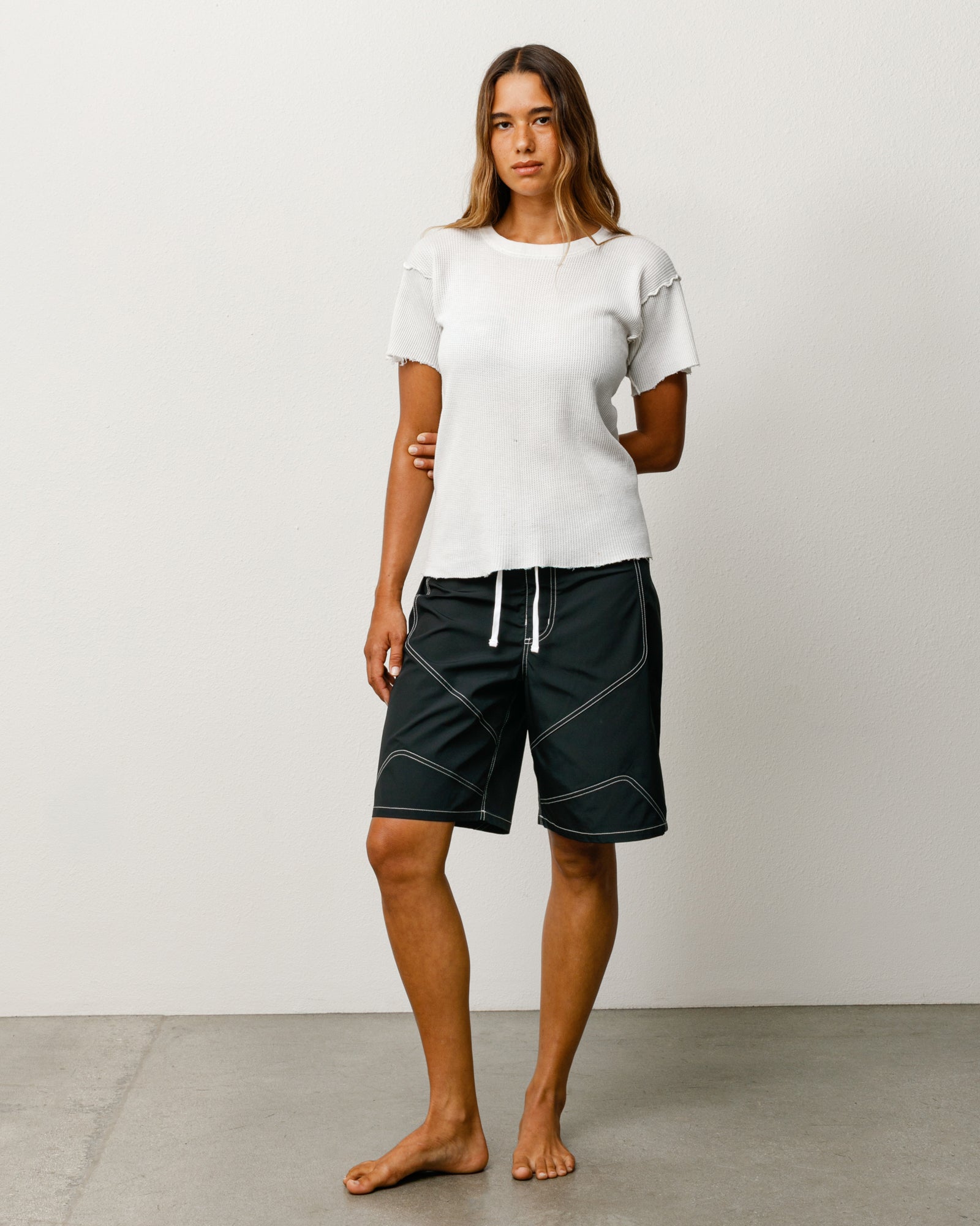 Octane Board Short Unisex Regular In Black
