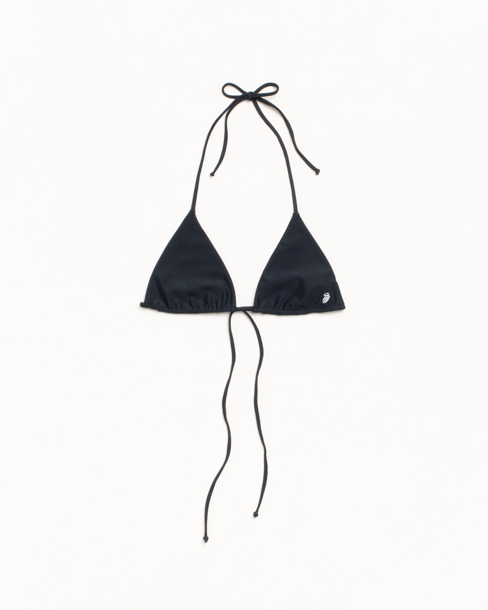 Triangle Bikini Top Womens Regular In Black