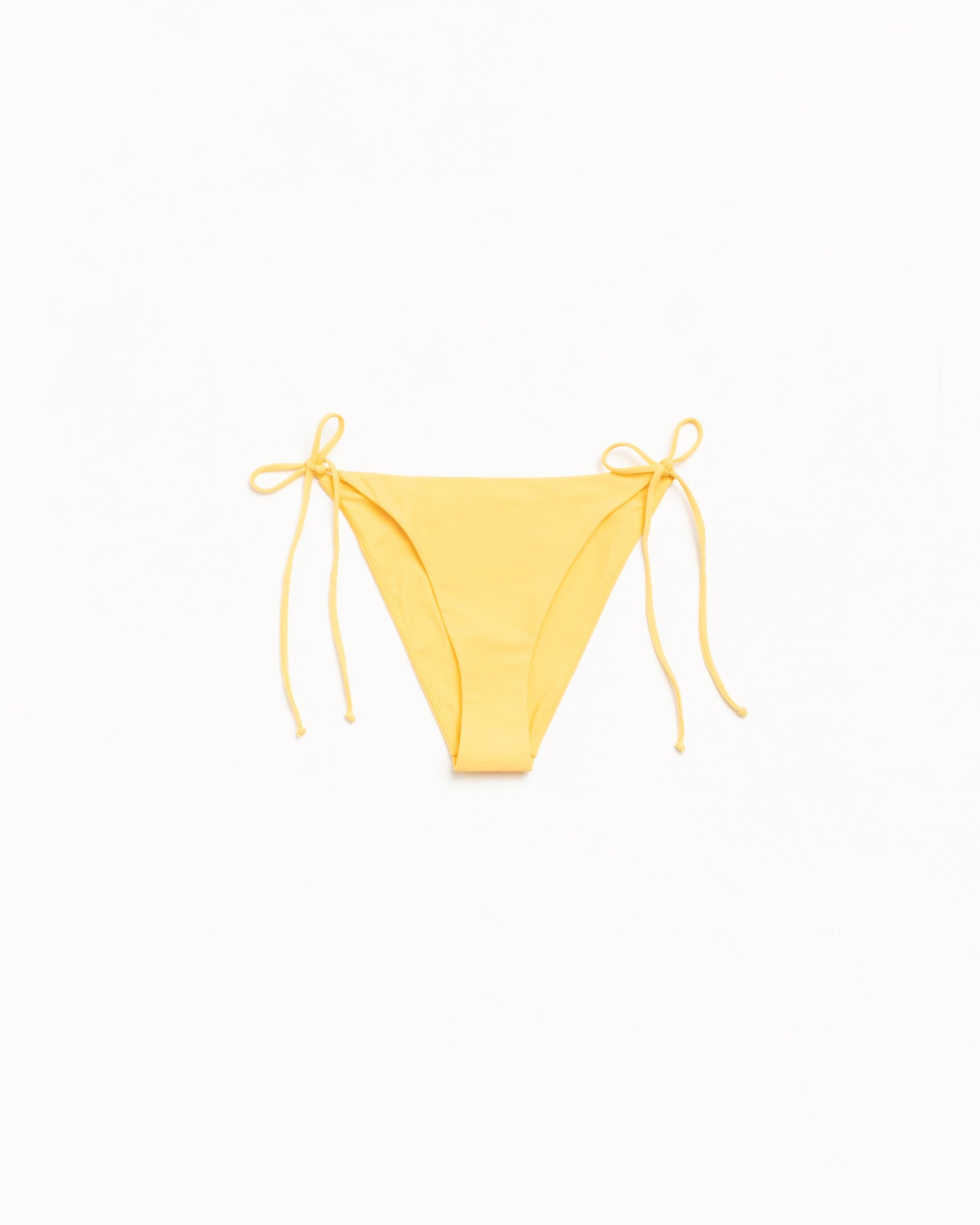 Side Tie Bikini Bottom Womens in the colour Orange