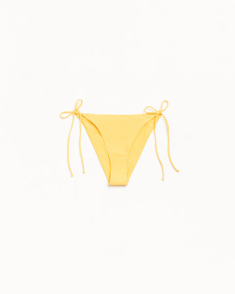 Side Tie Bikini Bottom Womens in the colour Orange