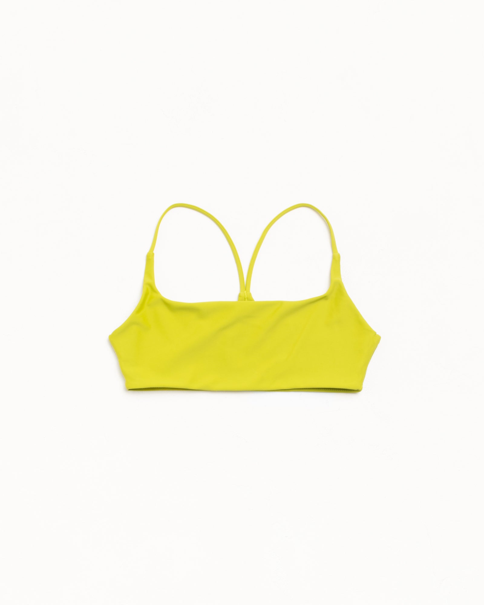 Halter Bikini Top Womens Regular in the colour Yellow