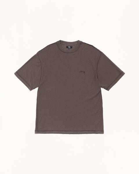 Lazy Tee Mens Short Sleeve in Faded Black