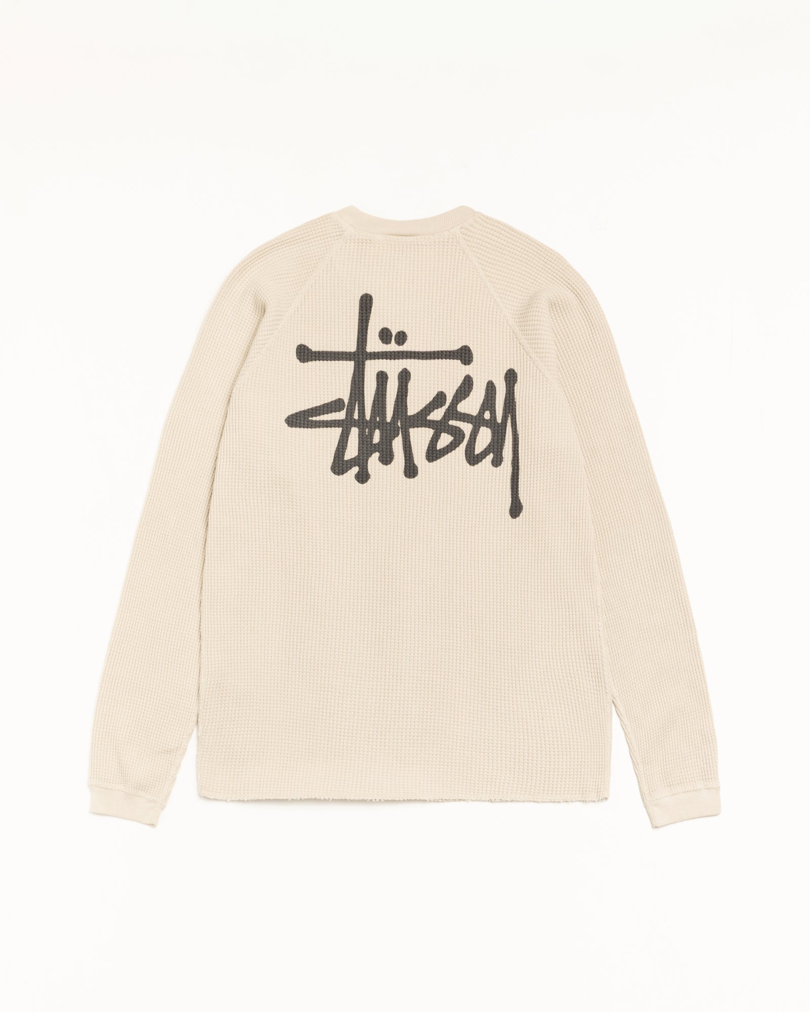 stussy ワッフル生地 ロングt Basic Stüssy Thermal – Bone | Tops & Knits | Stüssy UK