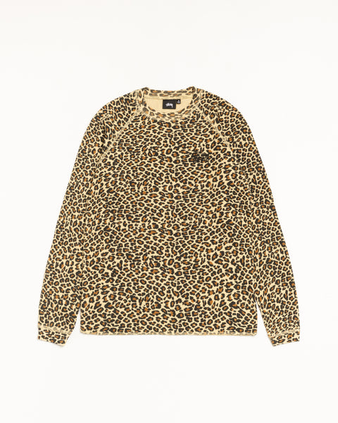 STUSSY JACQUARD LEOPARD TIE レオパード STUSSY JACQUARD LEOPARD TIE レオパード STUSSY JACQUARD LEOPARD TIE