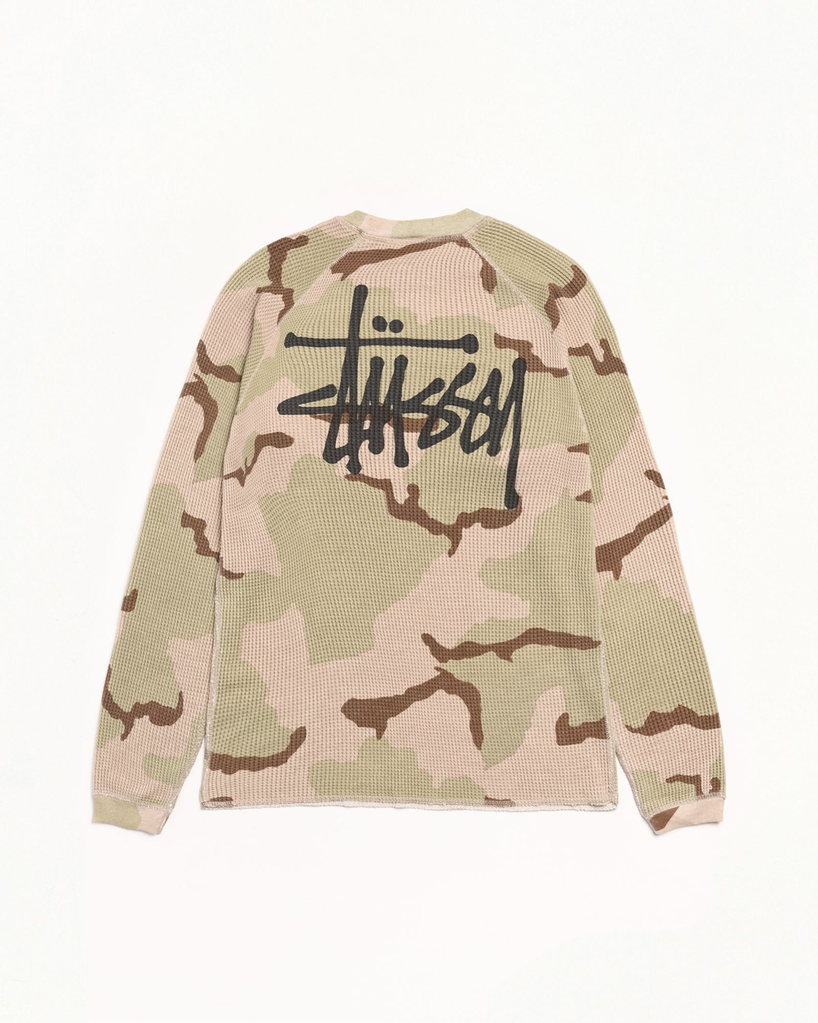 STUSSY BASIC STÜSSY THERMAL CAMO S Stussy Basic Stock L/S Thermal Relic Camo Men's - FW23 - US