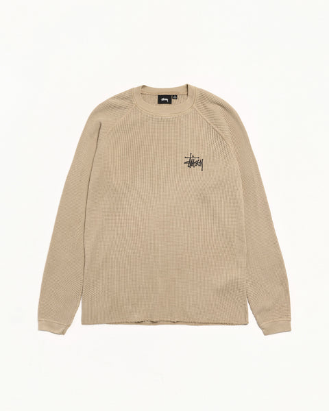 【お値段以上】STUSSY / BASIC STÜSSY THERMAL 1140356_SAND_1_cc3a4e6f-0095-