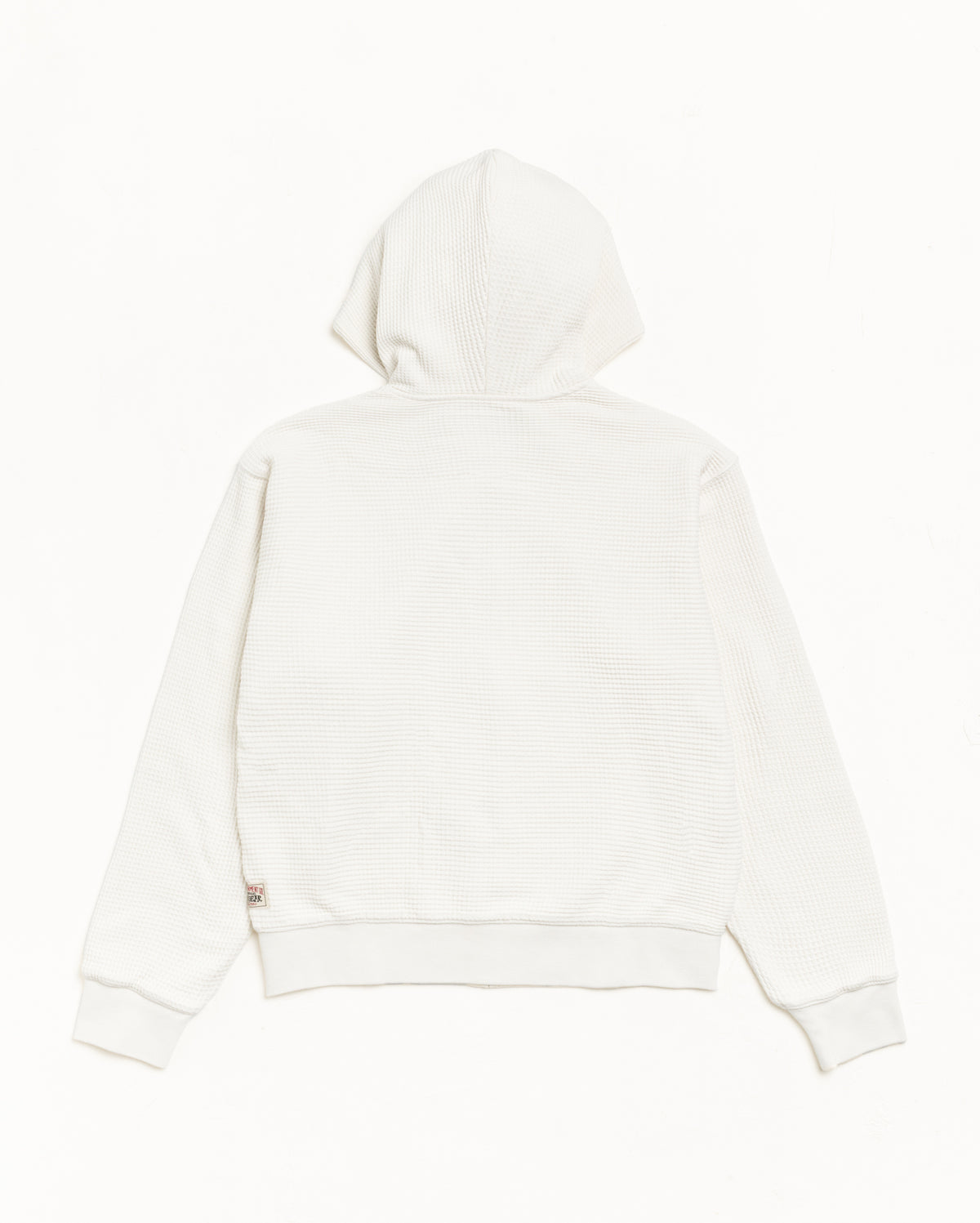 Double Layer Waffle Zip Hoodie – Off White | Tops | Stüssy UK