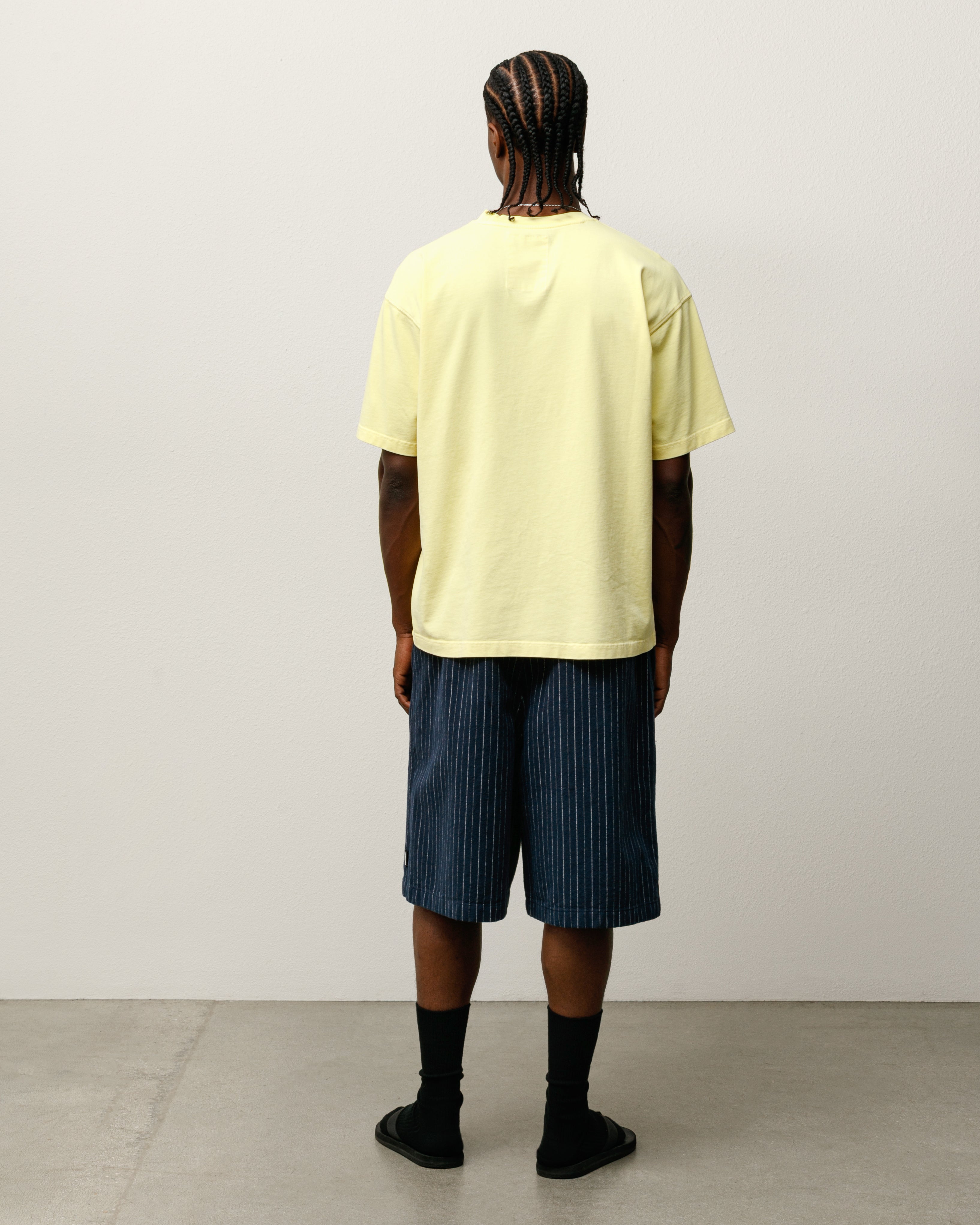 Garment Dyed SS Tee – Faded Yellow | Tops & Shirts | Stüssy UK