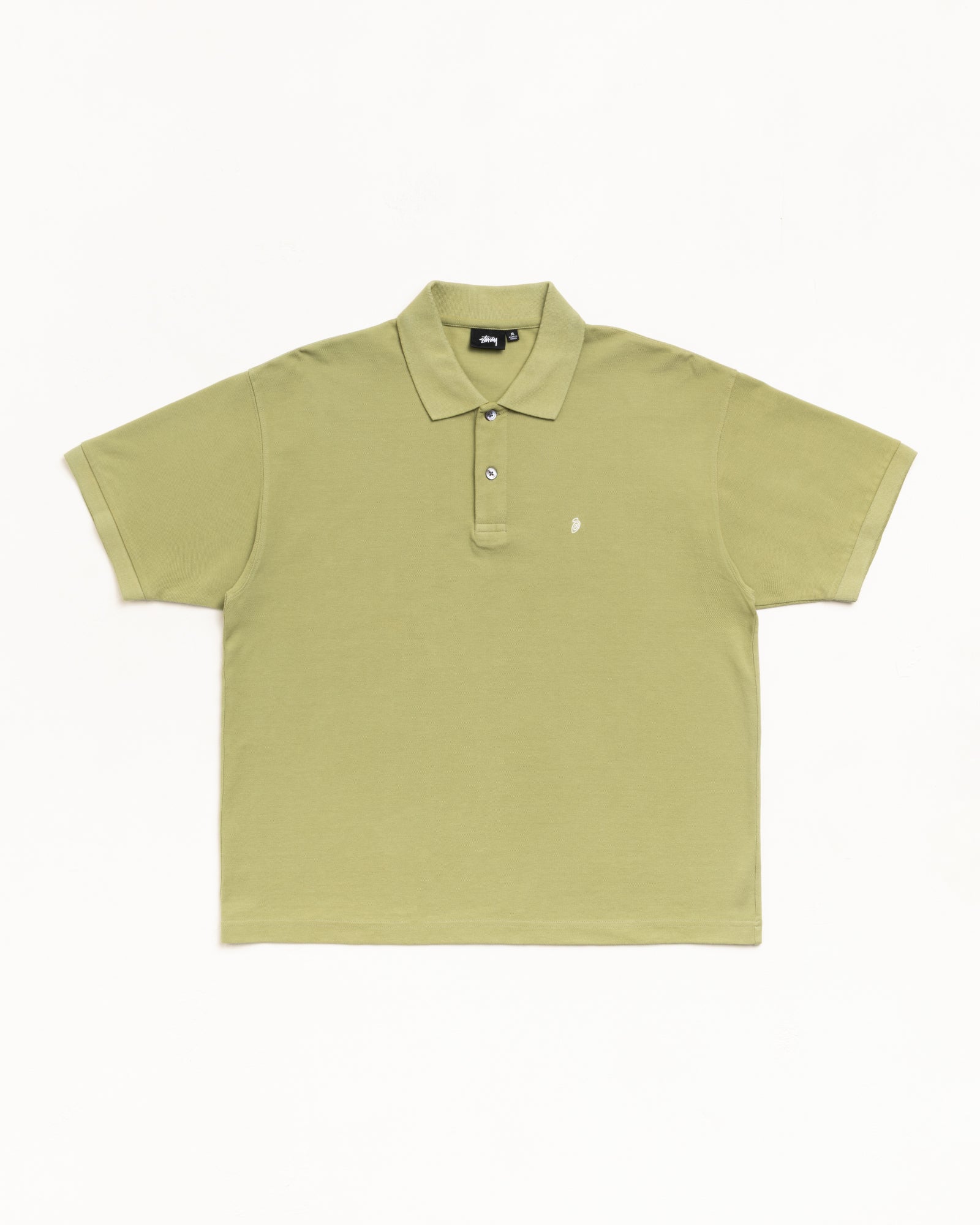 Classic Pique Polo Unisex Short Sleeve In Leaf Green