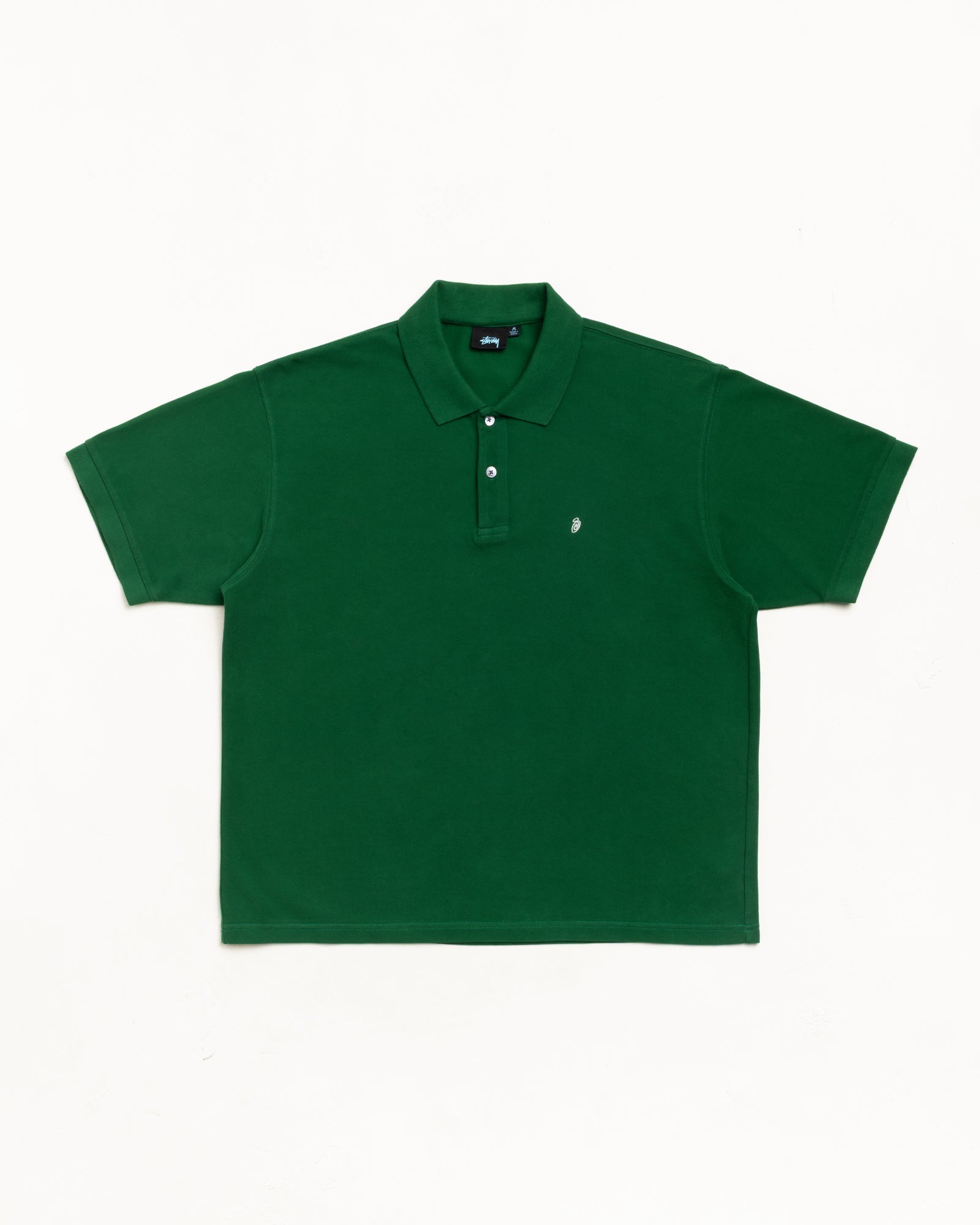 Classic Pique Polo Unisex Short Sleeve In Pine
