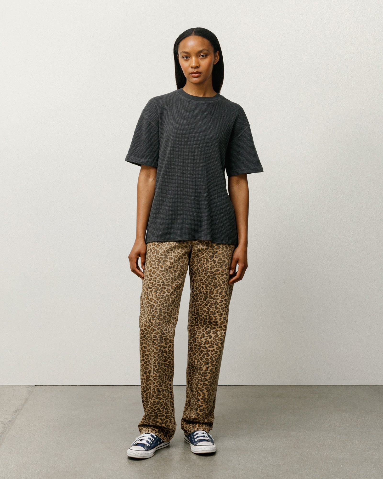 Pigment Dyed Ss Thermal – Faded Black | Tops & Knits | Stüssy UK