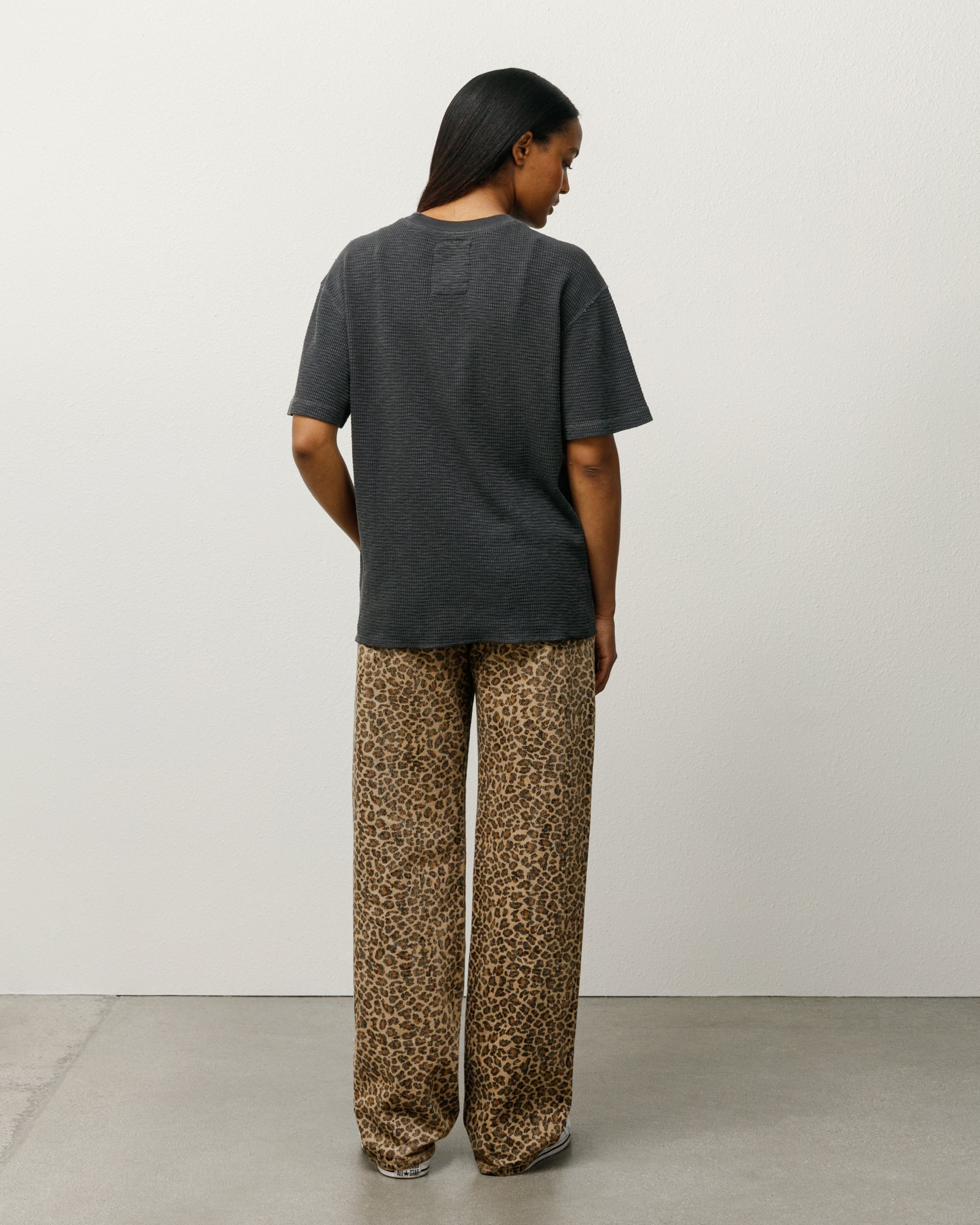 Pigment Dyed SS Thermal - Faded Black | Tops & Knits | Stüssy UK