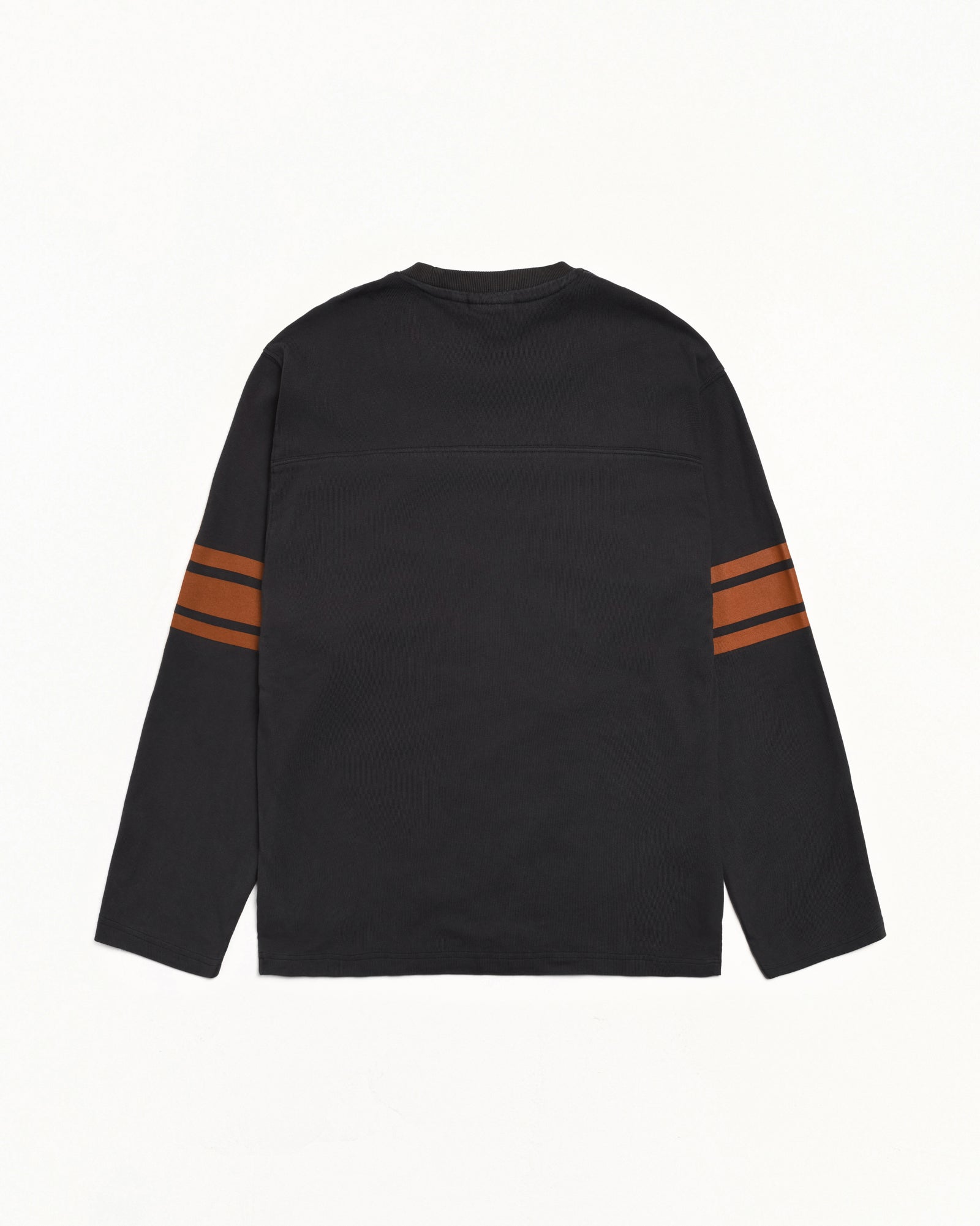 Football Crew Mens Long Sleeve In Black