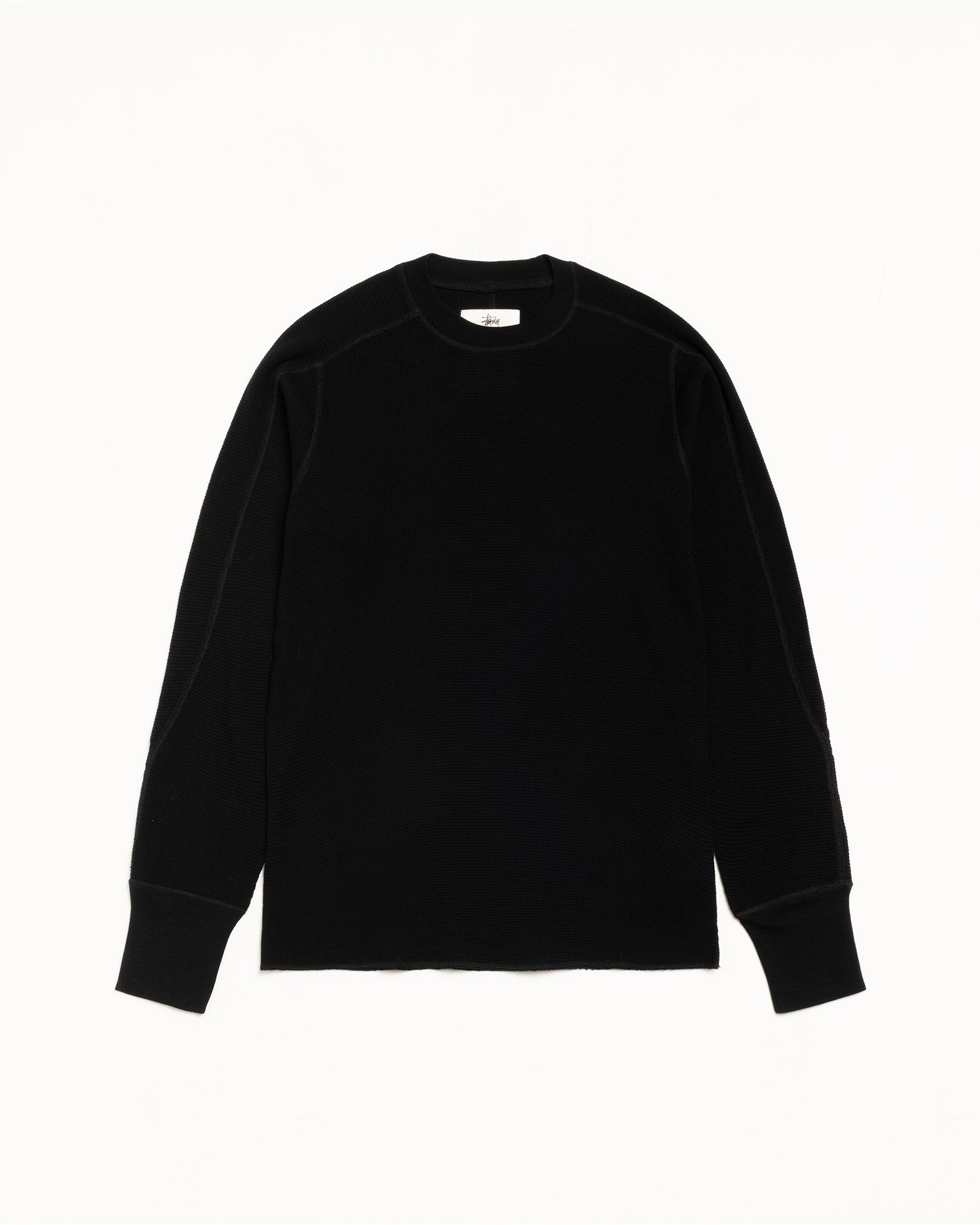 Wool Ls Thermal Mens Long Sleeve In Black