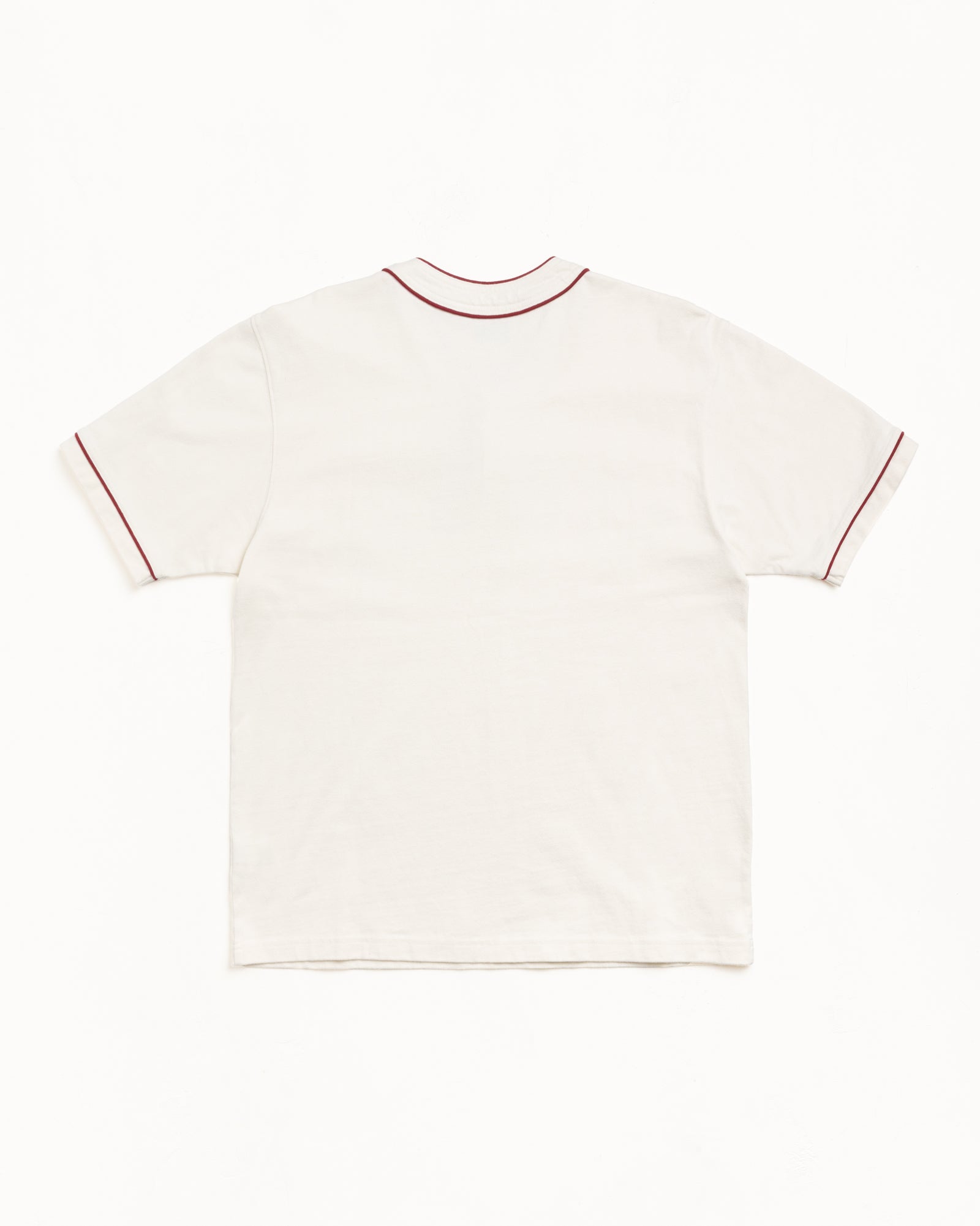 Arch Baseball Jersey Mens Short Sleeve In Natural