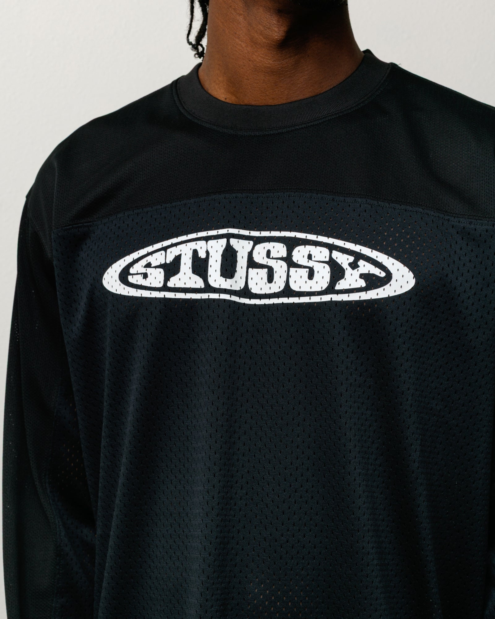 Terrain Jersey Unisex Long Sleeve In Black
