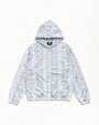 ATHLETIC MESH ZIP HOODIE