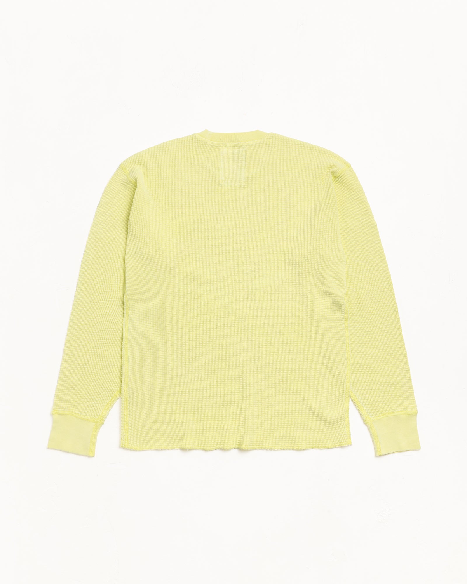 Pigment Dyed LS Thermal – Lime | Tops & Knits | Stüssy UK