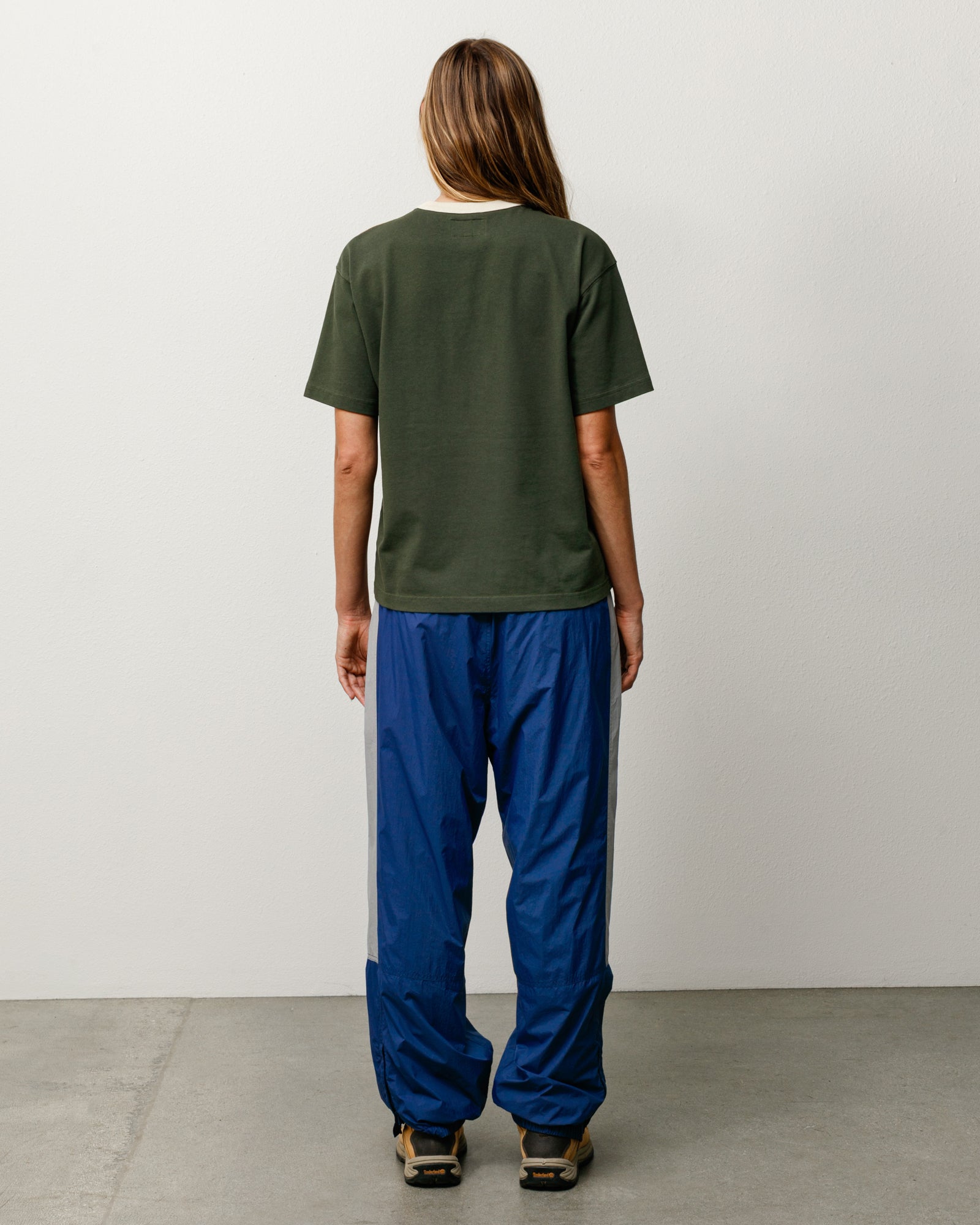Ss Ringer Tee Unisex Short Sleeve In Olive