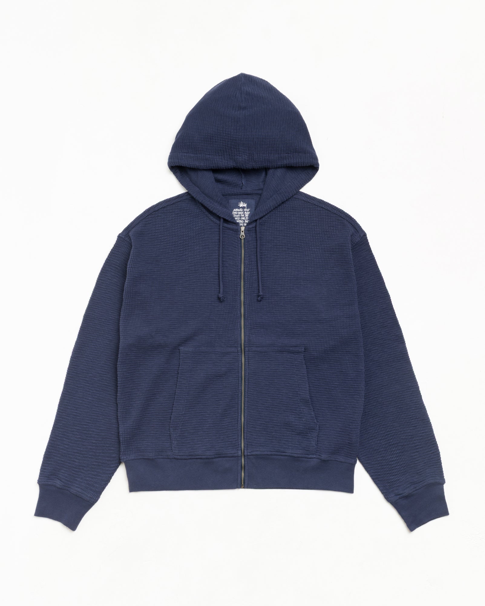 Light Weight Thermal Hood Unisex Long Sleeve In Navy