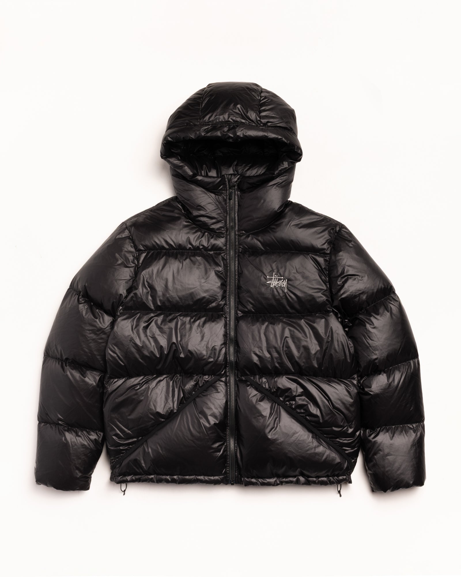 Micro Ripstop Down Parka – Jet Black | Outerwear | Stüssy UK