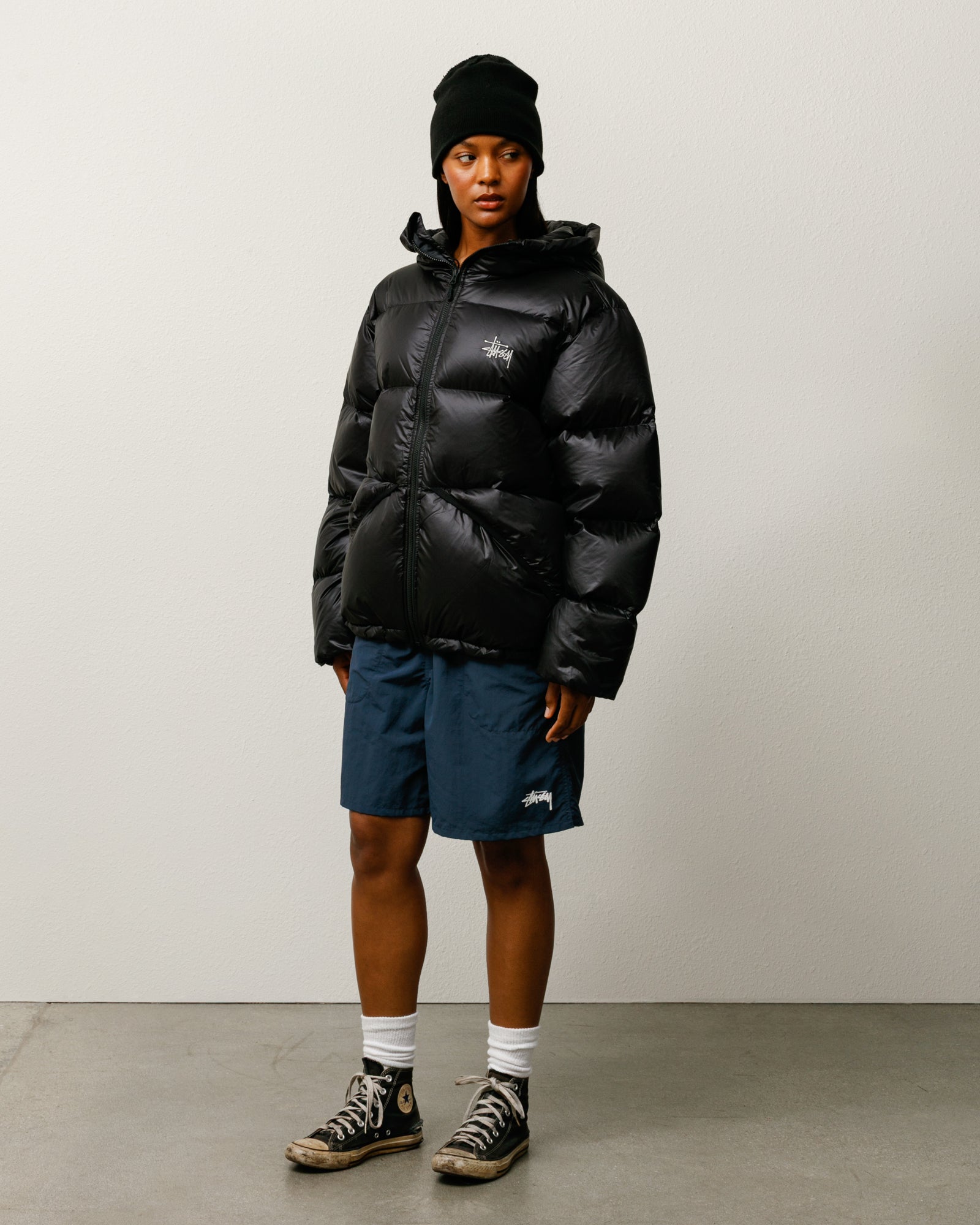 りお stussy tech ripstop jacket Micro Ripstop Down Parka – Jet Black | Outerwear | Stüssy UK