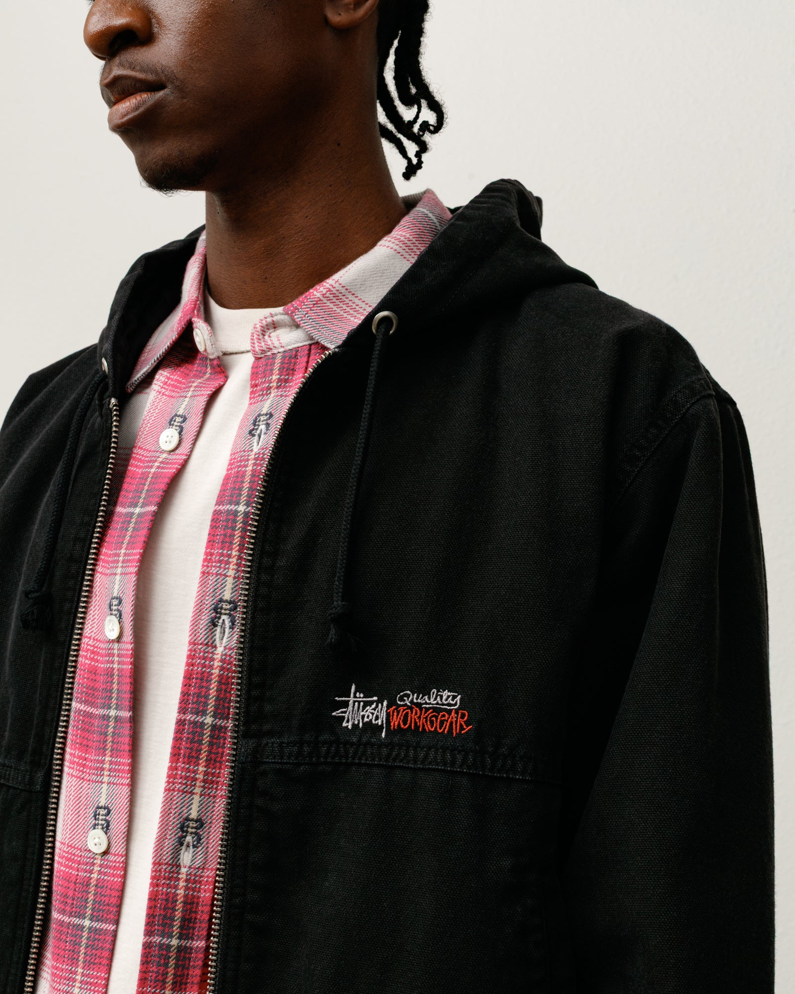 A*M様 Stussy canvas work jacket S Insulated Work Jacket Canvas – Bone | Outerwear | Stüssy UK