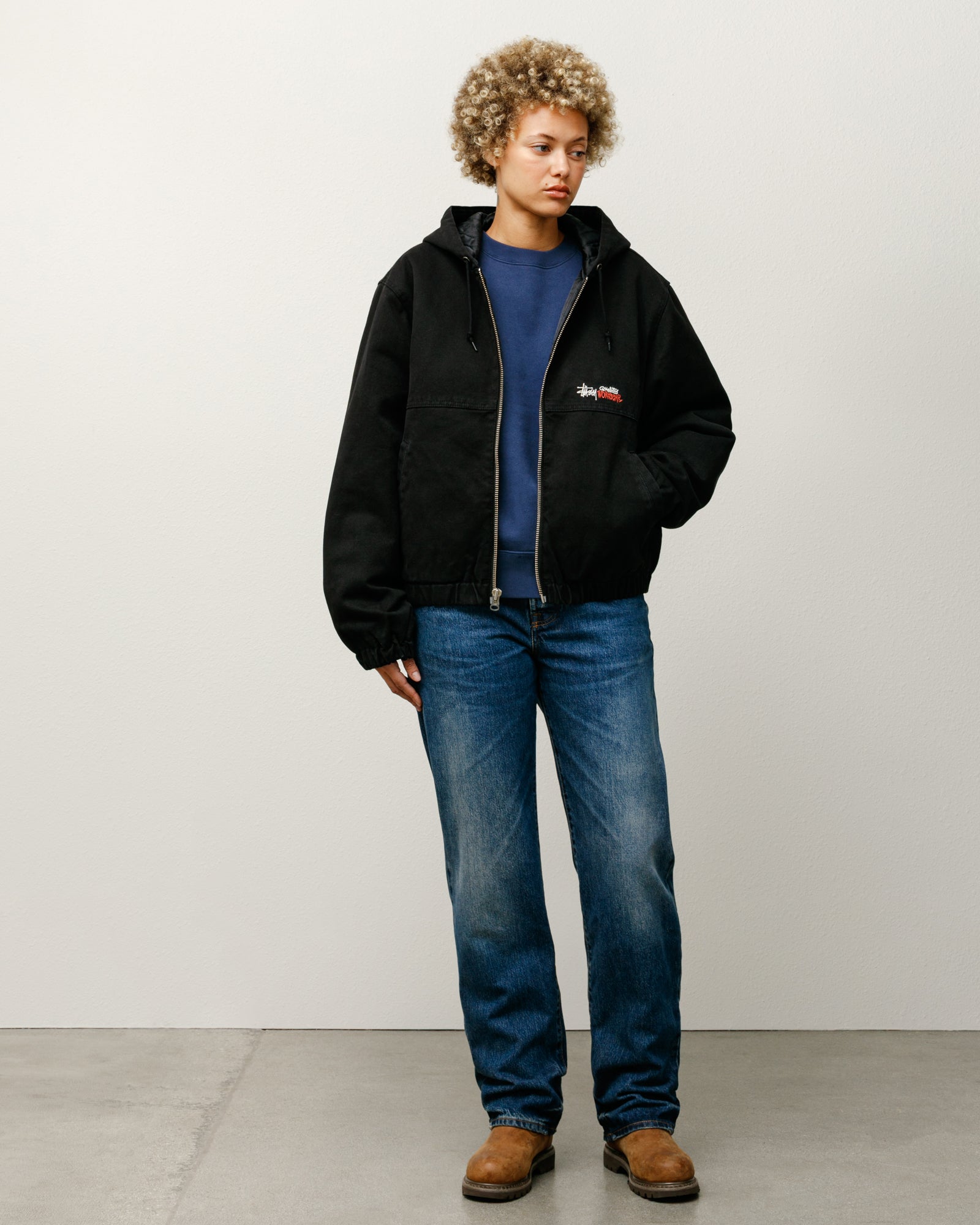 Insulated Work Jacket Canvas – Black | Outerwear | Stüssy UK