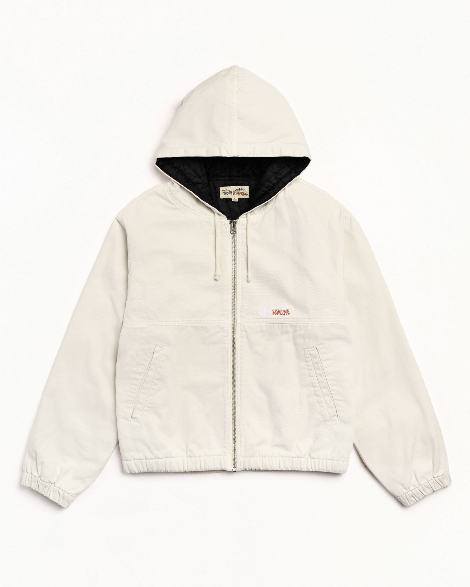 A*M様 Stussy canvas work jacket S Insulated Work Jacket Canvas – Bone | Outerwear | Stüssy UK