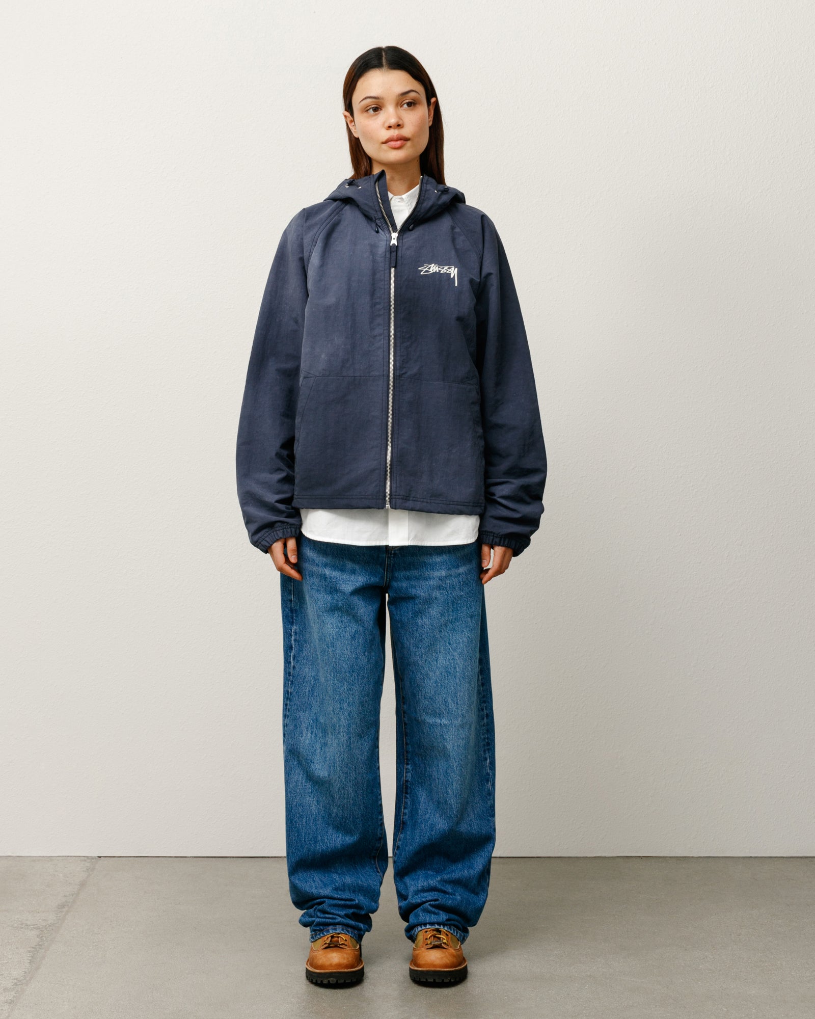 Beach Shell Wave Dye – Navy | Outerwear | Stüssy UK