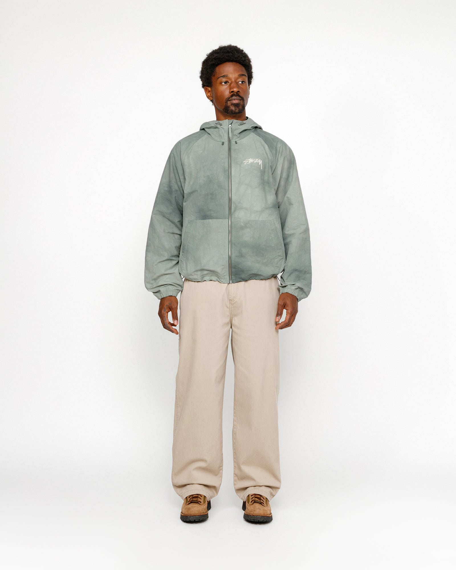 Beach Shell Wave Dye in sage – Stüssy UK