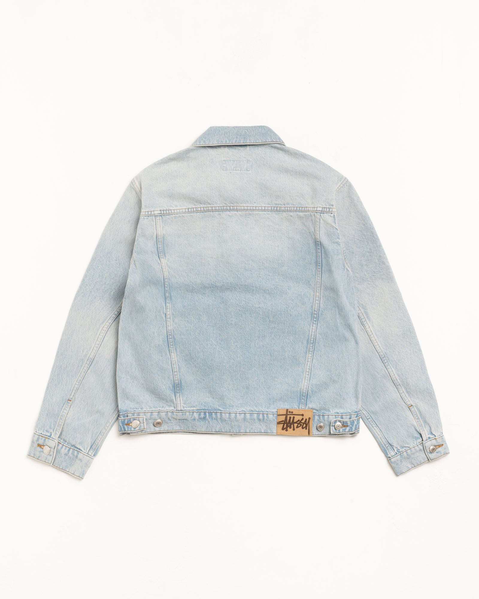Trucker Jacket Denim – Light Wash | Outerwear | Stüssy UK