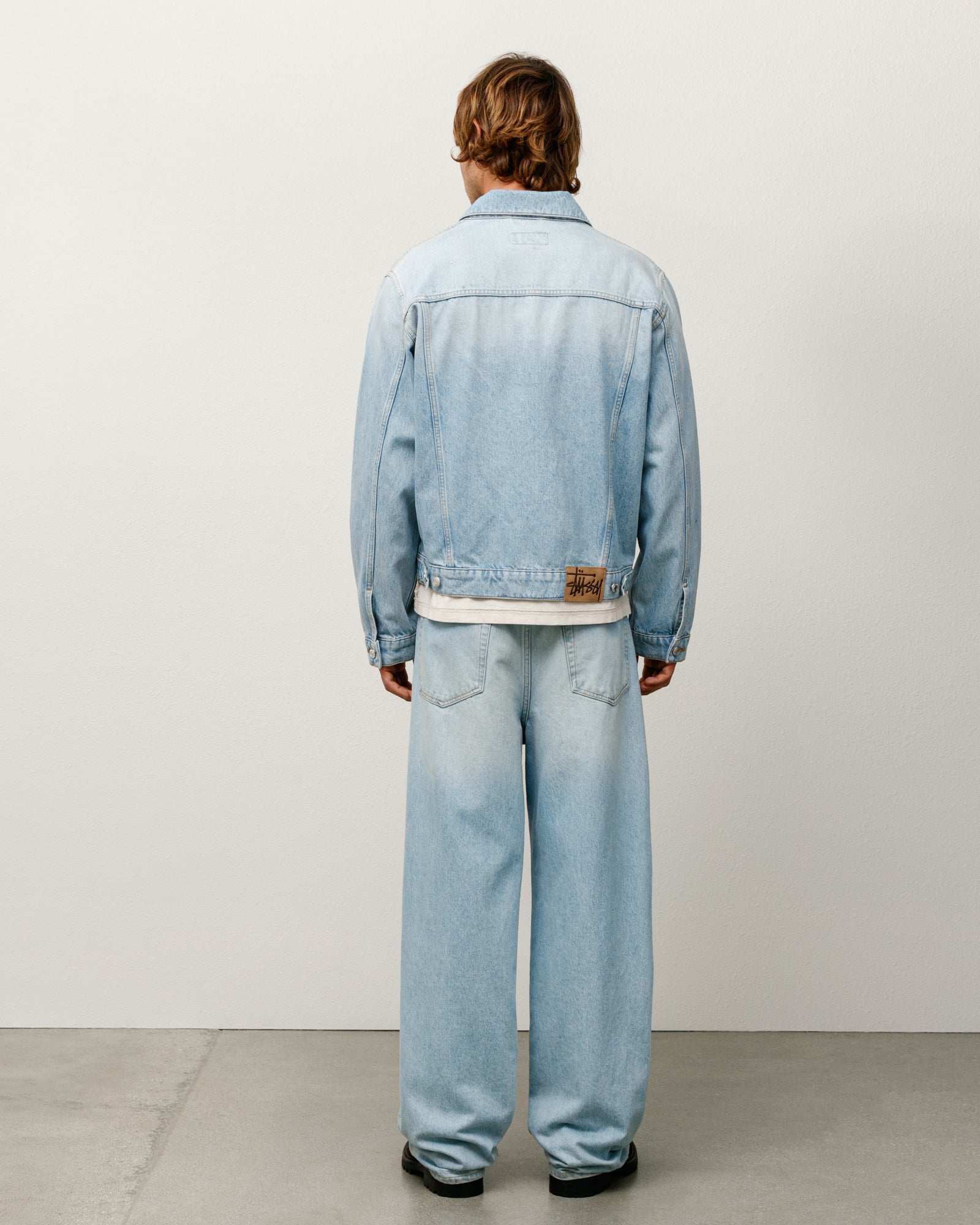 Stussy Trucker Jacket Denim ライトブルー Trucker Jacket Denim – Light Wash | Outerwear | Stüssy UK