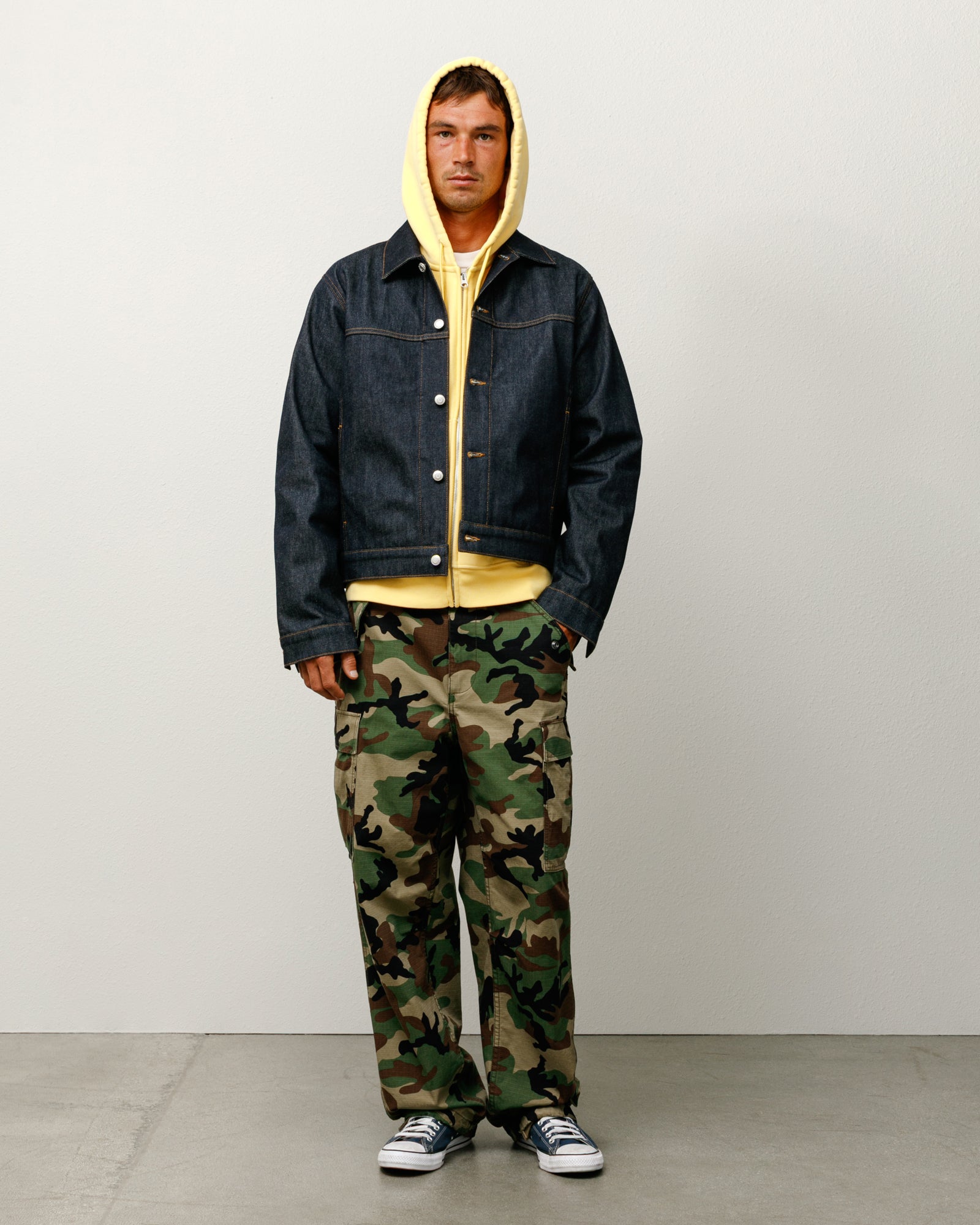 Trucker Jacket Denim – Rinsed Indigo | Outerwear | Stüssy UK