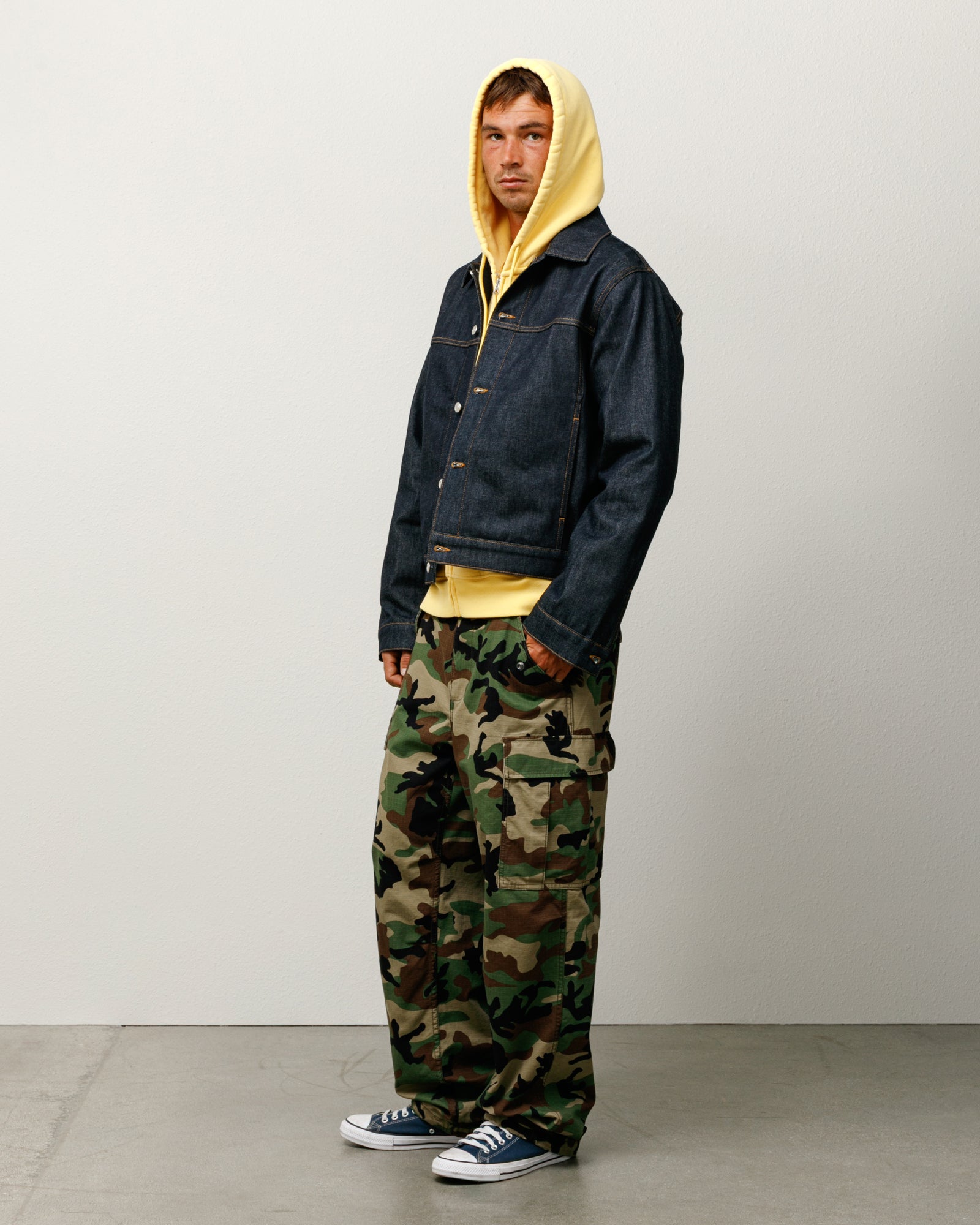 Trucker Jacket Denim – Rinsed Indigo | Outerwear | Stüssy UK