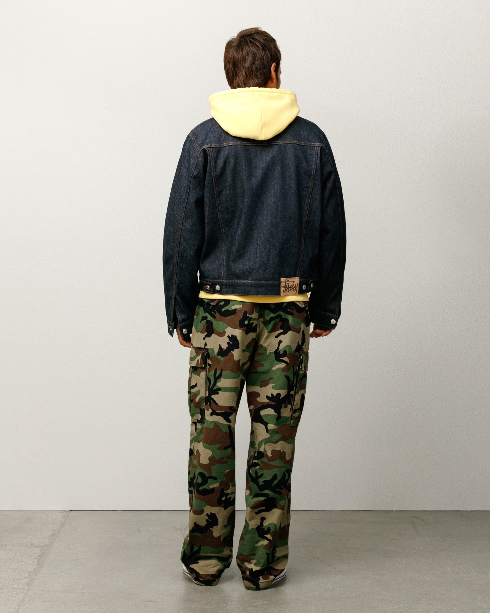 Trucker Jacket Denim – Rinsed Indigo | Outerwear | Stüssy UK