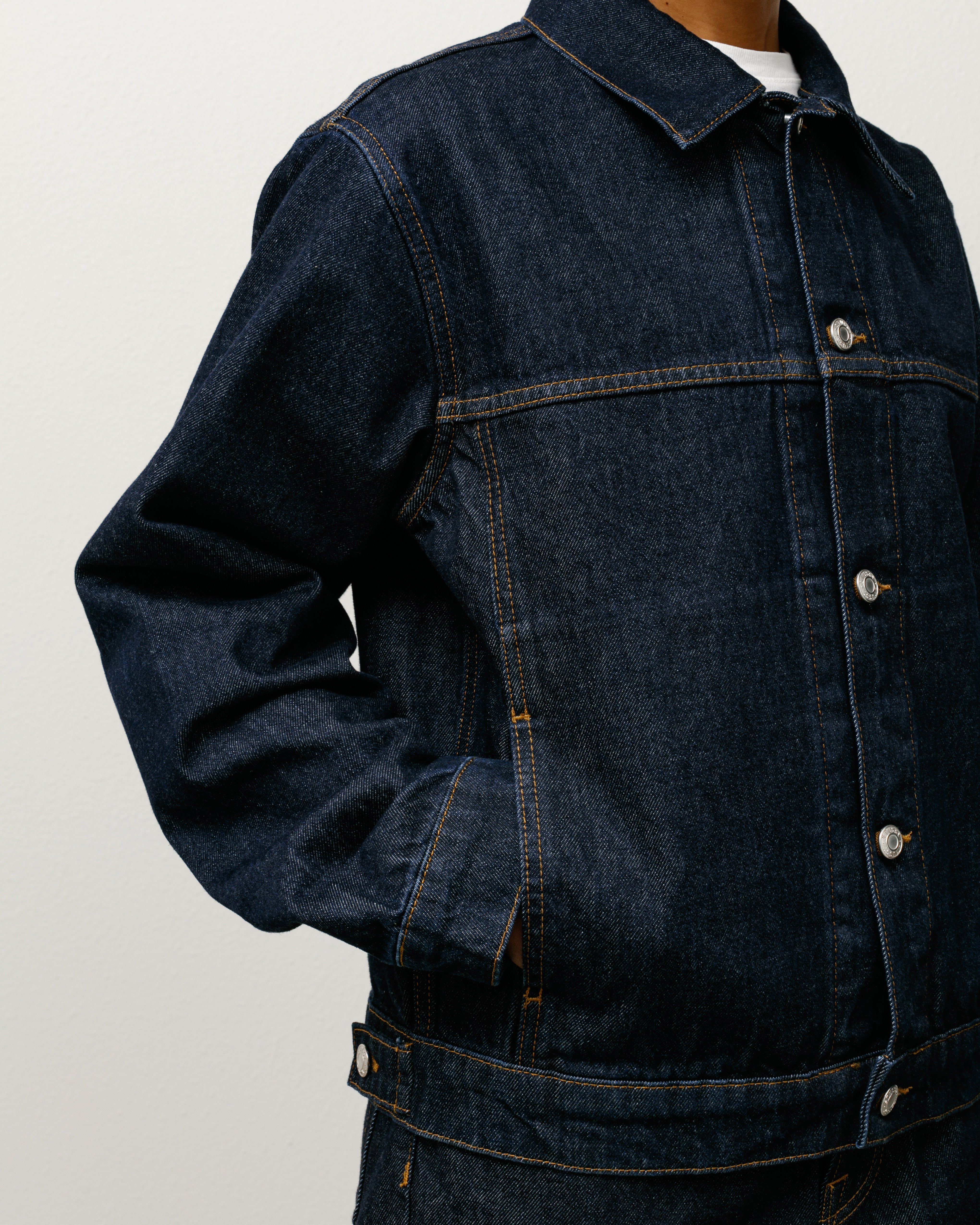 Trucker Jacket Denim – Rinsed Indigo | Outerwear | Stüssy UK