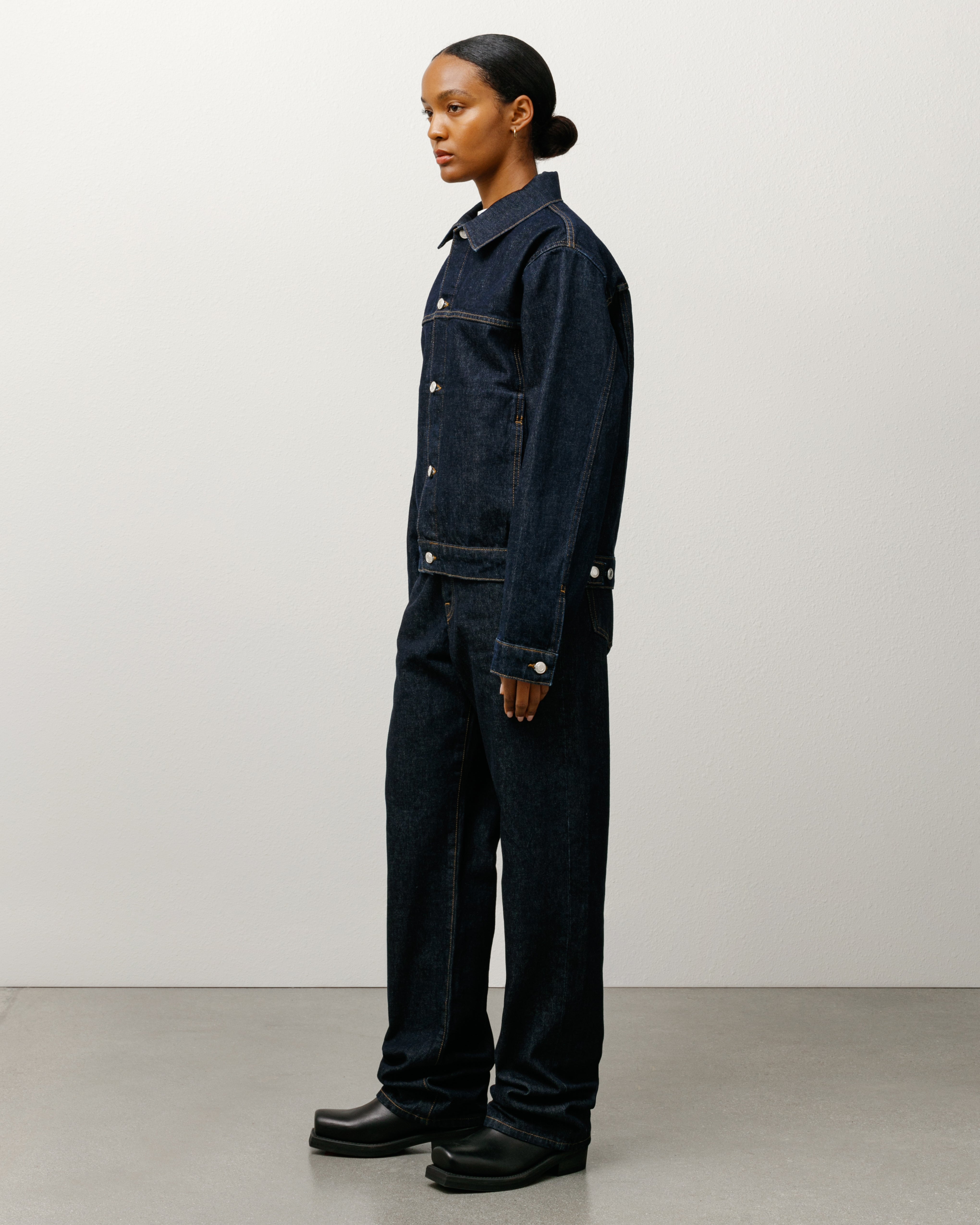 Trucker Jacket Denim – Rinsed Indigo | Outerwear | Stüssy UK