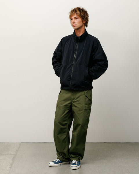 Warm Up Jacket Mens Long Sleeve In Black